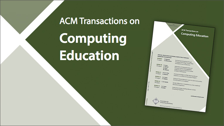 ACM TOCE